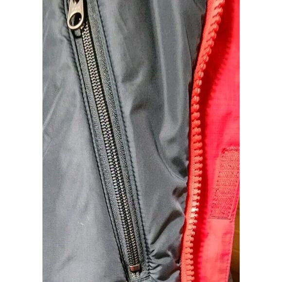 L.L. Bean Outdoors ORF01 Men's Large Coat Winter Parka Coat Red/gray - Picture 10 of 11